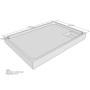 Belli Duschwannenträger für Tia E 140x100 SD94240