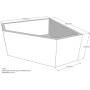 Belli Badewannenträger für Cyprus SW 84221