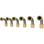 Bosch Bogen Edelstahl 90 Grad, 3/4'' (6 Stück) Zubehör für Wohnungsstationen 7733600248
