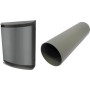 Bosch Lüfter-Rohbauset, Metall-Außenhaube anthrazit 7735600374