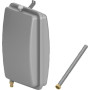 Bosch Membran-Ausdehnungsgefäß, Inhalt: 17 L Bosch Installationszubehör EV 18 HC 7738112126