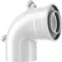 Bosch Doppelrohrbogen Prüföffnung, d: 60/100mm Abgaszubehör FC-CER60-87 7738112637