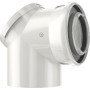 Bosch Doppelrohrbogen Prüföffnung, d: 80/125mm Abgaszubehör FC-CER80-87 7738112665