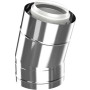 Bosch Bogen konzentrisch d: 80/125, 15 Grad Edelstahl Abgaszubehör FC-CE80-15 7738112703