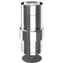 Bosch Zuluftstutzen konzentrisch d: 80/125 Edelstahl Abgaszubehör FC-C80 7738112705