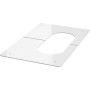 Bosch Abdeckblende, 2-teilig, d: 125mm, weiß Abgaszubehör FC-O80 7738112725
