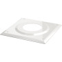 Bosch Abdeckblende, 1-teilig, d: 80 mm, weiß Abgaszubehör FC-O80 7738112726