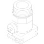 Bosch Kugelhahn-Ventil mit Steckverbindung 87185336080