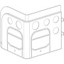 Bosch Seitenteil rechts unten 4-8kW 8738207333