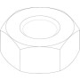 Bosch Mutter M3 (10x) # 8738715152