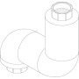 Bosch Anschlussrohr RK DN25 G1 1/4 V2 # 8738804079