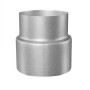 Buderus Abgasrohr-Reduzier-Stück Alu d:150 x 130mm x 1mm für atmosphärische Gaskessel 7738332354