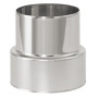 Buderus Abgasrohr-Reduktion V4A Edelstahl 150 weit / 130 weit 0,6 mm, Werkstoff 1.4404 7738332457