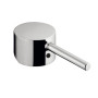 Hansgrohe Griff Wannen-und Brausenmischer Axor Starck chrom, Puro Aufputz 10490000