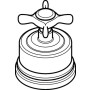 Hansgrohe Griff Axor Montreux Quattro/Trio brushed nickel 16593820