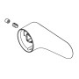 Hansgrohe Griff Axor Citterio M Wannenmischer/ Brausenmischer Aufputz chrom 34094000