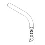 Hansgrohe Auslauf 225mm Axor Uno 2 Elektronik Waschtischmischer Unterputz chrom 95951000