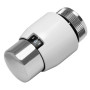 Resideo Thermostatregler Thera-200 Design, mit eingebautem Fühler, weiß/chrom, ohne Nullstellung, Flüssigkeitselement T4021