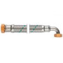 Neoperl NEOFLEX Panzerschlauch DN25 IG x IG gebogen, 1'' x 1'' 70cm 66930070
