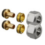 Oventrop Klemmringverschraubung ''Ofix K'' M24x1.5, 16x2mm, 2-fach für Kunststoffrohr 1016824