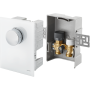 Oventrop Unibox T-RTL Thermostat, RTL, Echtglas weiß 1022770