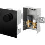Oventrop Unibox T-RTL Thermostat, RTL, Echtglas schwarz 1022771