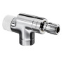 Oventrop Thermostatventil ''E'' DN15, 1/2'', PN10, Axial, verchromt 1163252