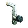 Oventrop Durchgangsventil mit Bogen 1/2'' für ''Bypass-Combi'' Uno/Duo 1181304