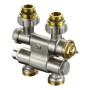 Oventrop Anschlussarmatur''Multiblock TF'' 1/2''AG x 3/4''AG, 1-und 2-Rohr, schwenkbar 1184035