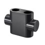 Oventrop Design Abdeckung für ''Multiblock T'', Durchgangsform, anthrazit 1184088