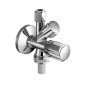 Schell Kombi-Eckventil COMFORT RV, ASAG, 1/2'', chrom 035450699