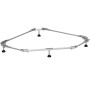 Bette Duschwanne Fuß-System BetteCaro 1000x1000mm B51-3064
