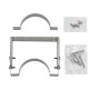 Vaillant Wandhalterung Edelstahl 50 bis 90 mm 0020042751