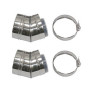 Vaillant Bogen 30 Grad, 80/125mm PP/Edelstahl für Fassadenverlegung konzentrisch 0020042758
