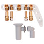 Vaillant VC/VCW/VCI-Installations-Set Rohbaukonsole Unterputz 0020201896