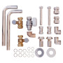 Vaillant VC-Installations-Set Austausch Alt-Installation, Auf-/Unterputz, Rohre kürzbar 0020201902