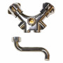 Vaillant Mischbatterie mit Schwenkauslauf 90mm Direktzapfung turboMAG und atmoMAG 0020234537