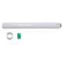 Vaillant Verlängerungsrohr Brennwert 60/100, 2,0m Luft-/Abgasführung, PP 303905