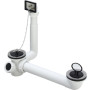 Viega Ab- und Überlaufgarnitur 7823.42 in G1 1/2 x 70mm x 100-270mm Kunststoff 107116
