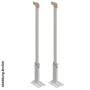 Viessmann Standkonsolen PK3 für Fertigboden 2er Set für Universal- und Mittelanschlussheizkörper Typ 21, 22, 33 7663209