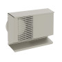 Kermi x-well Wetterschutzgitter, doppelt NW 125, waagrecht, RAL9016 Y2401125004K