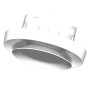 Kermi x-well Zuluft-Durchlass SA100 aus ABS, weiß, NW 125 Y2403125002K