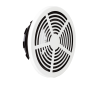 Kermi x-well Zu-/Abluftdurchlass SEA100 rund aus Metall, weiß, NW 125 Y2403125003K