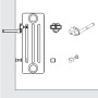 Arbonia Bohrkonsole D=18mm, Länge 200mm ZB02780008