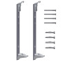 Kermi Wandschienen-Set BH 200 für Profilflachheizkörper Typ 33 ZB02970019