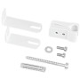 Abstandshalter-Set 1, DM 20mm, weiß RAL9016 ZB03220001