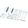 Arbonia Befestigungs-Set 25 in weiß ZB04050001