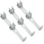 Zehnder Set SMB Wandkonsole, weiß, 3xSMB 50 für Charleston-Heizkörper-Höhe 485 bis 678mm 173641