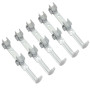 Zehnder Set SMB Wandkonsole, weiß, 5xSMB 40 für Charleston-Heizkörper-Höhe 370 bis 484mm 173831