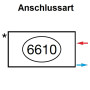 Zehnder Anschlussart 6610, Anschluss rechts ZE-6610